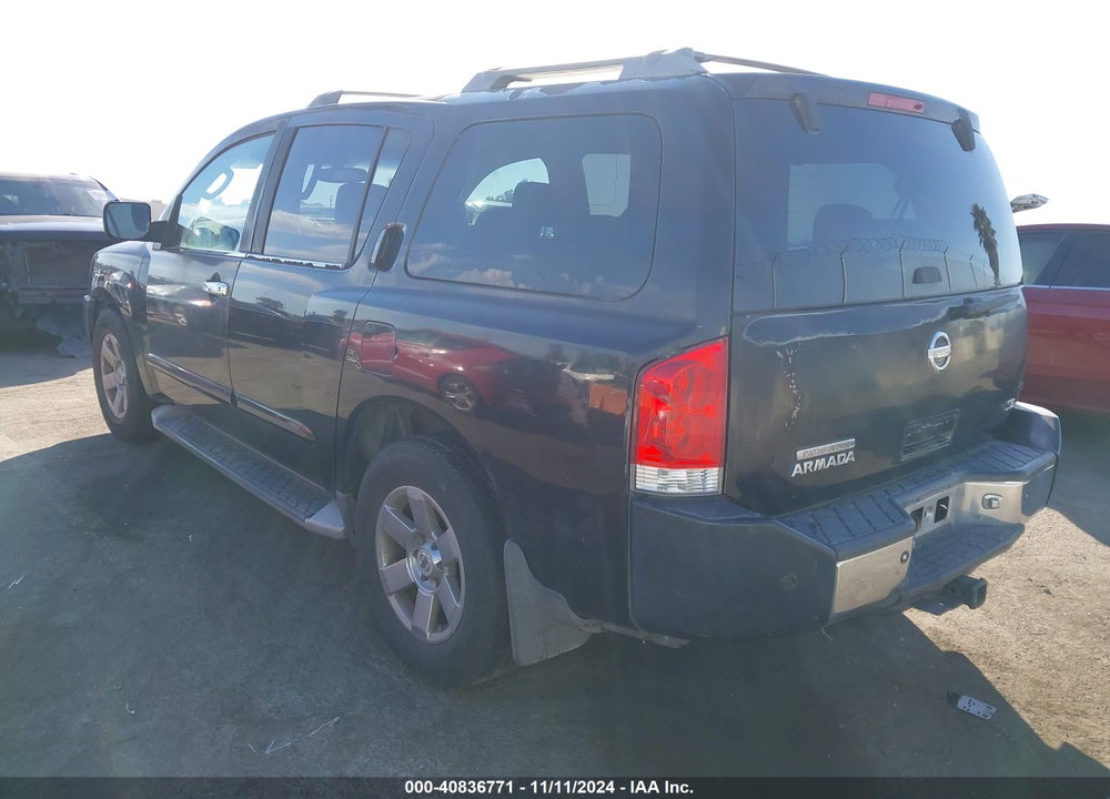2004 NISSAN PATHFINDER ARMADA SE VIN: 5N1AA08A54N729677