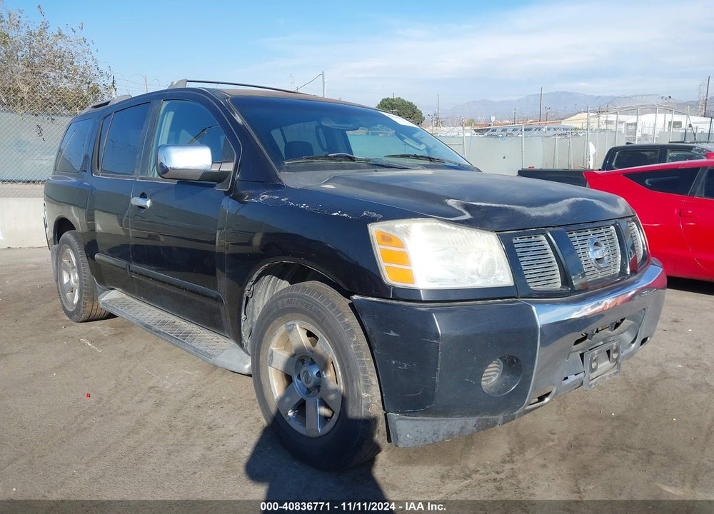 2004 NISSAN PATHFINDER ARMADA SE VIN: 5N1AA08A54N729677