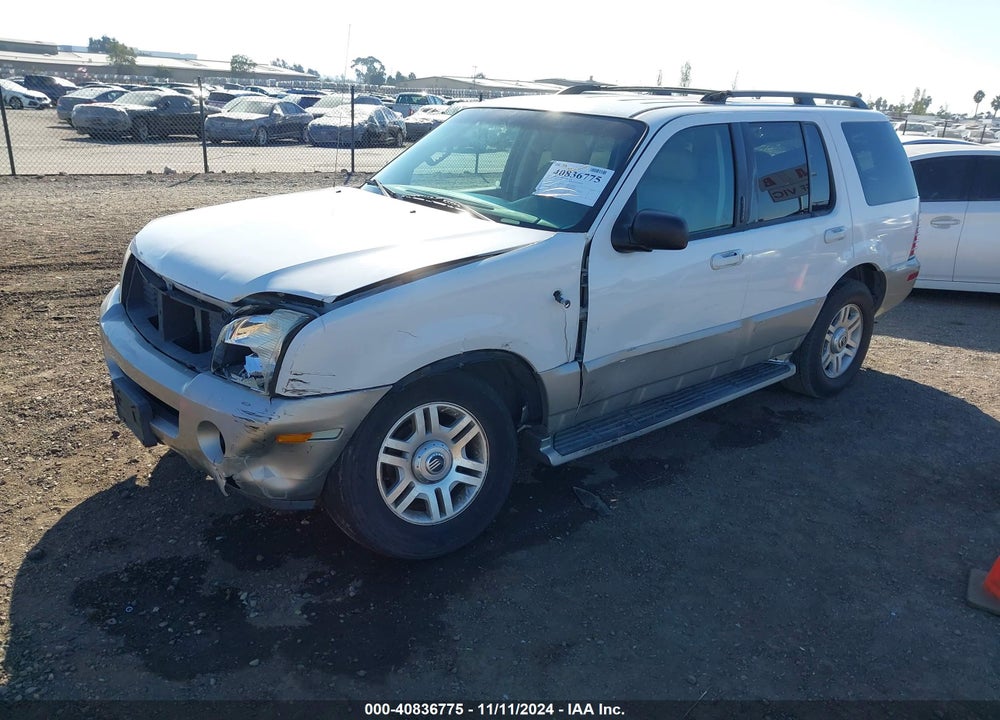 2003 MERCURY MOUNTAINEER VIN: 4M2ZU66W63ZJ45435