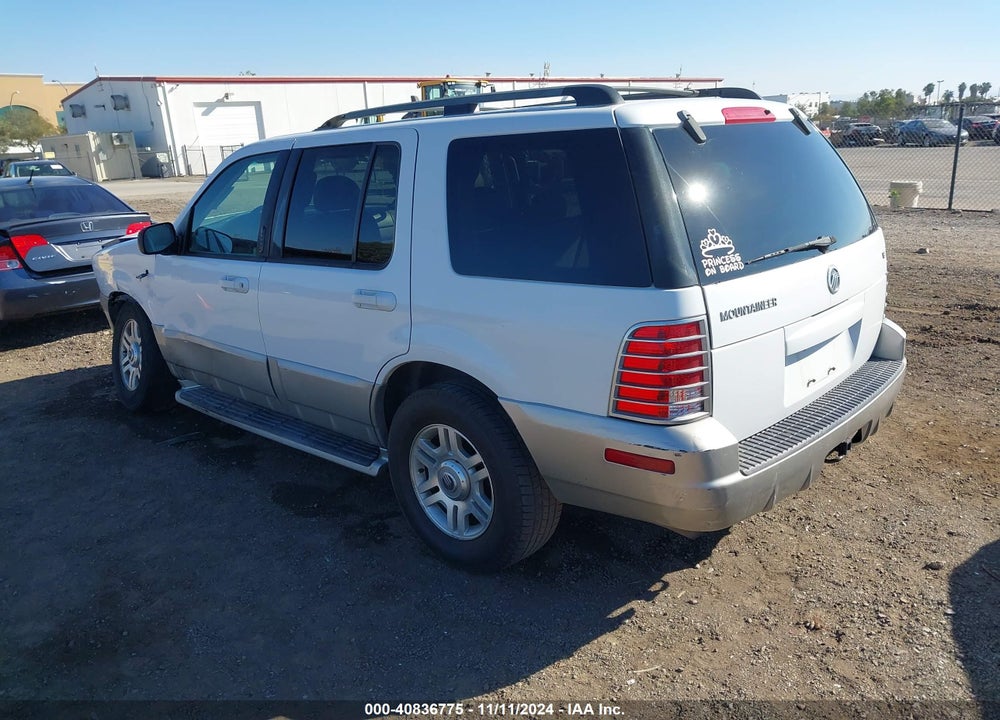 2003 MERCURY MOUNTAINEER VIN: 4M2ZU66W63ZJ45435