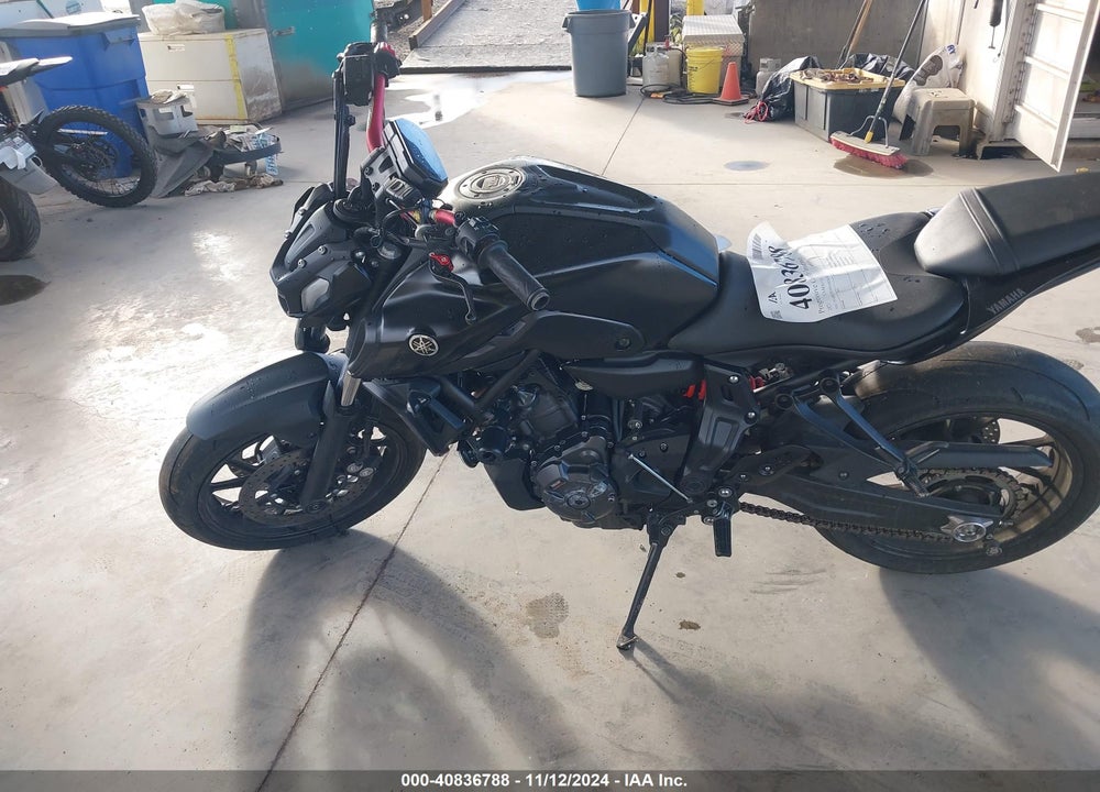 2021 YAMAHA MT07 VIN: JYARM32E5MA002618