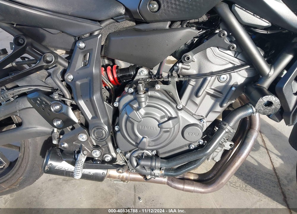 2021 YAMAHA MT07 VIN: JYARM32E5MA002618