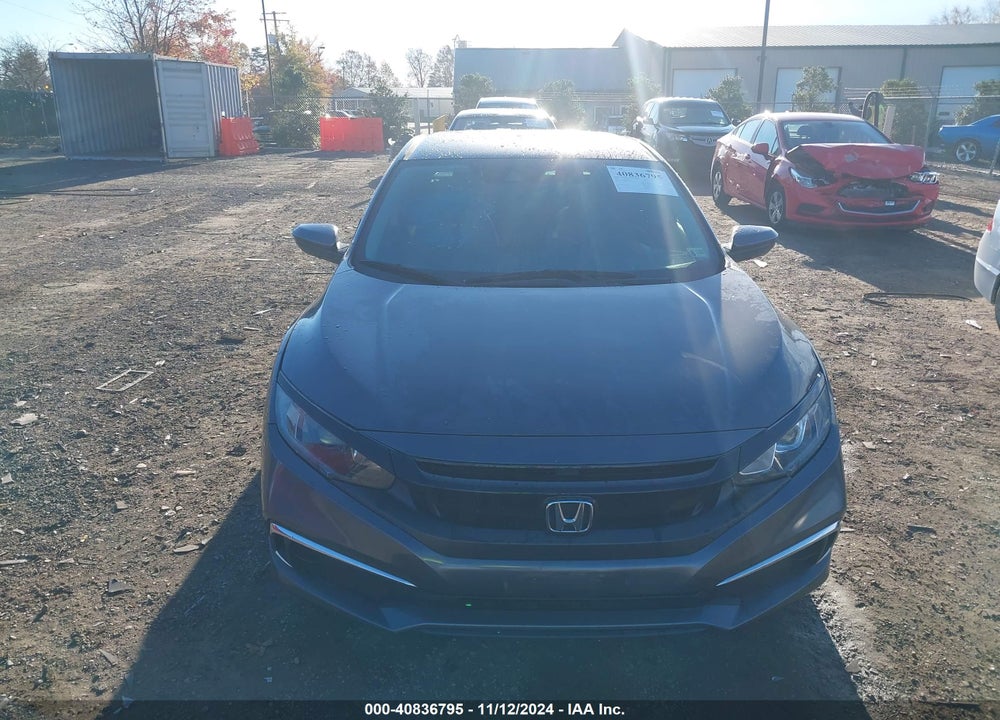 2020 HONDA CIVIC LX VIN: 19XFC2F66LE001402
