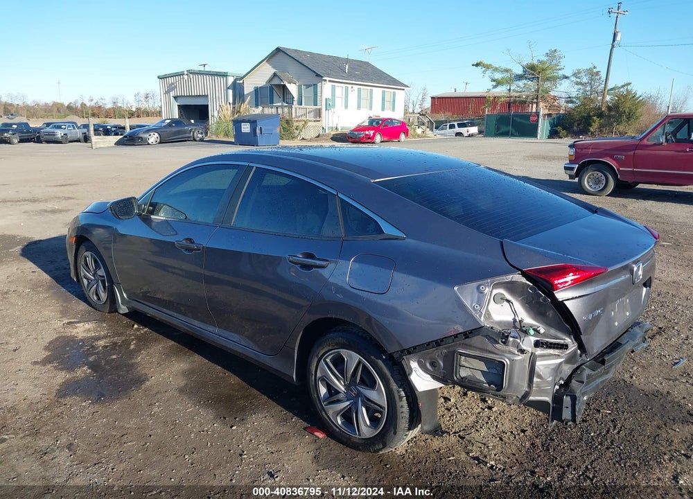 2020 HONDA CIVIC LX VIN: 19XFC2F66LE001402