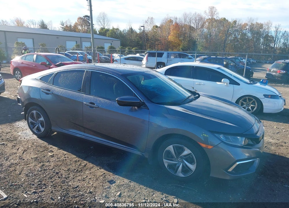 2020 HONDA CIVIC LX VIN: 19XFC2F66LE001402