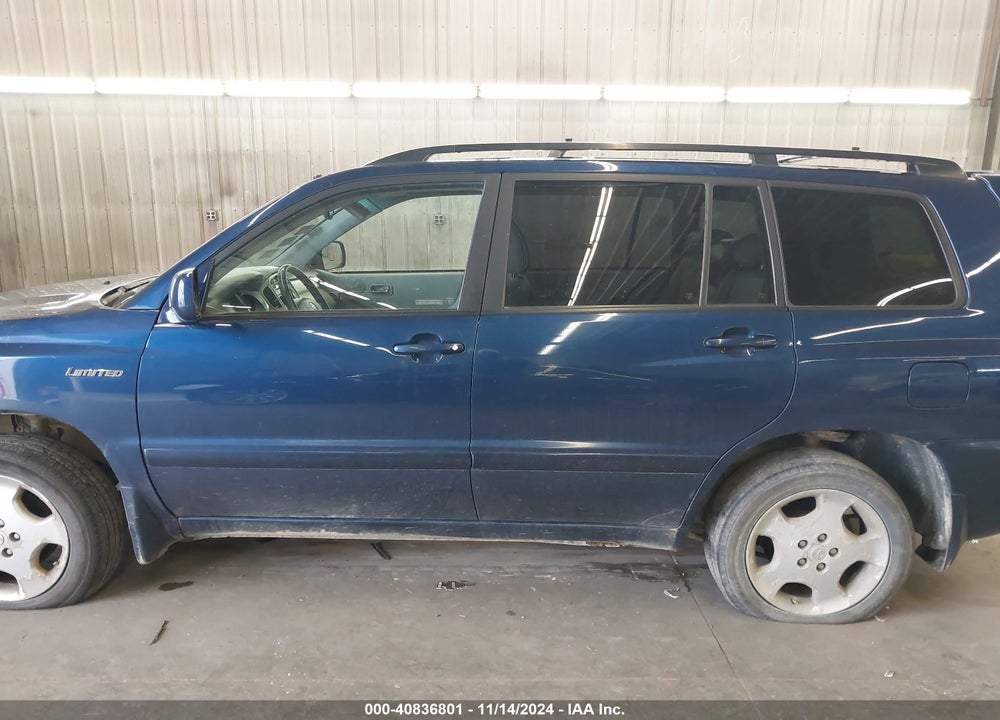 2004 TOYOTA HIGHLANDER LIMITED V6 VIN: JTEEP21A640031310