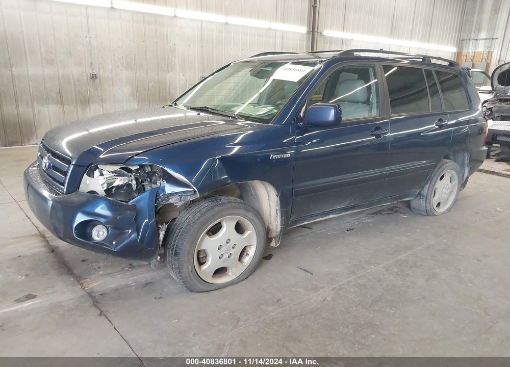 2004 TOYOTA HIGHLANDER LIMITED V6 VIN: JTEEP21A640031310