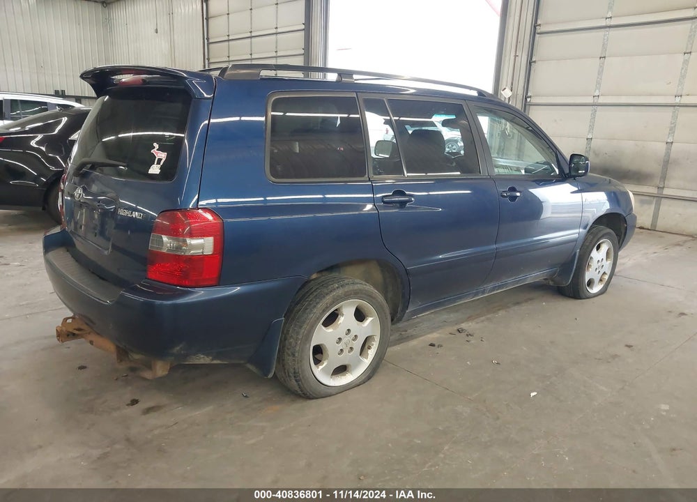 2004 TOYOTA HIGHLANDER LIMITED V6 VIN: JTEEP21A640031310