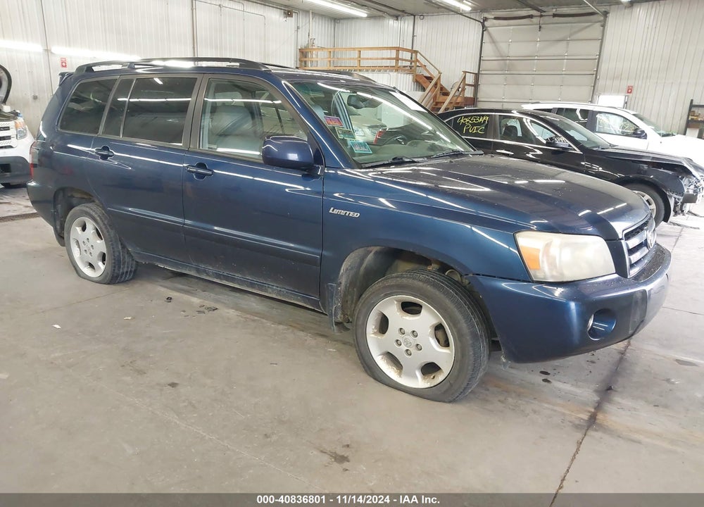 2004 TOYOTA HIGHLANDER LIMITED V6 VIN: JTEEP21A640031310