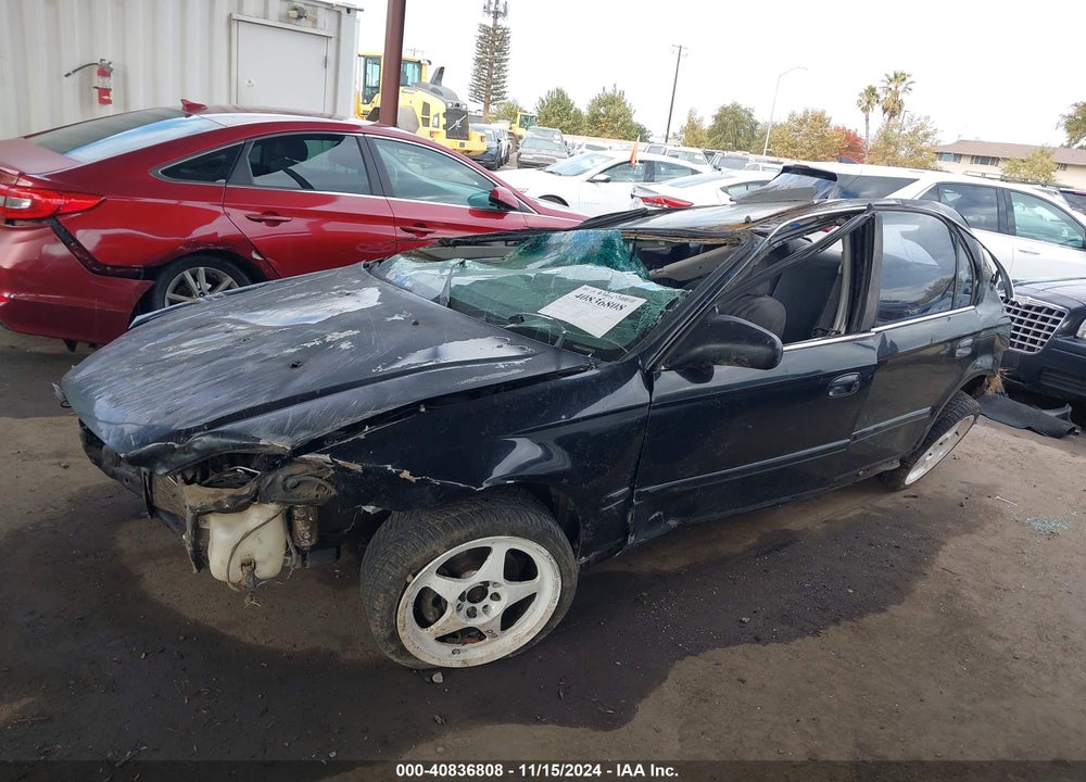 2000 HONDA CIVIC EX VIN: 2HGEJ8542YH533344