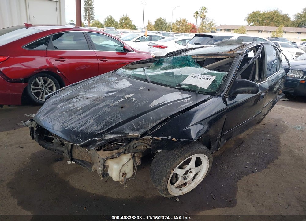 2000 HONDA CIVIC EX VIN: 2HGEJ8542YH533344