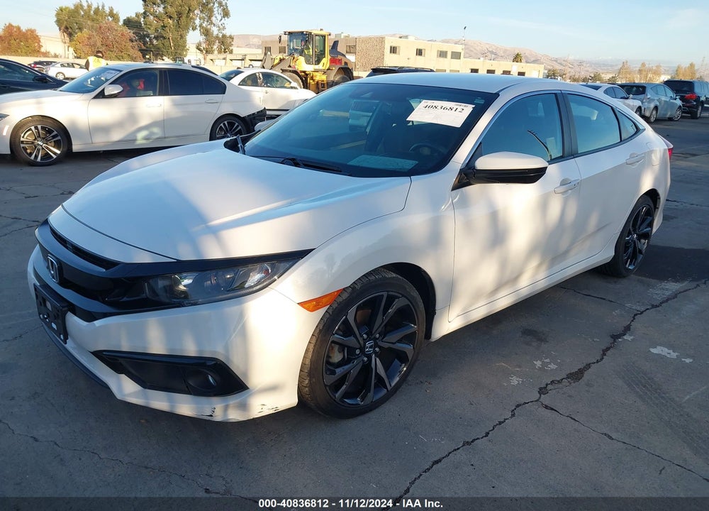 2021 HONDA CIVIC SPORT VIN: 2HGFC2F83MH509657