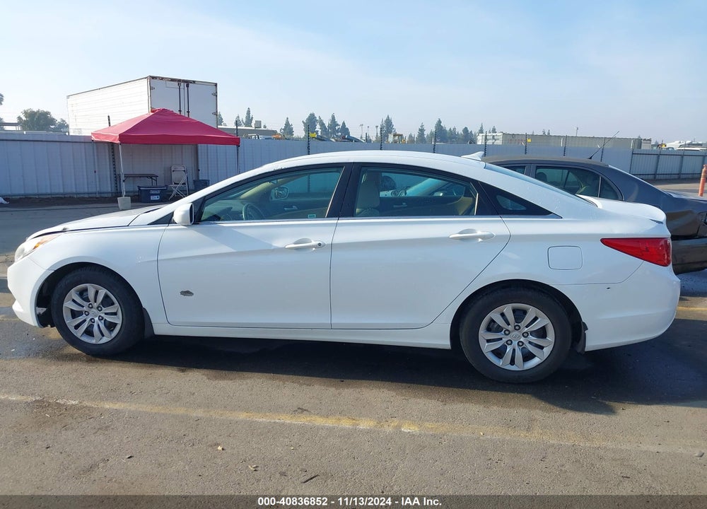 2011 HYUNDAI SONATA GLS VIN: 5NPEB4ACXBH279074