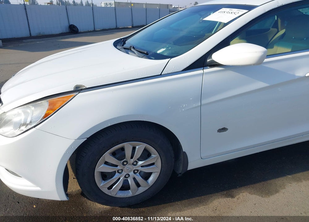2011 HYUNDAI SONATA GLS VIN: 5NPEB4ACXBH279074