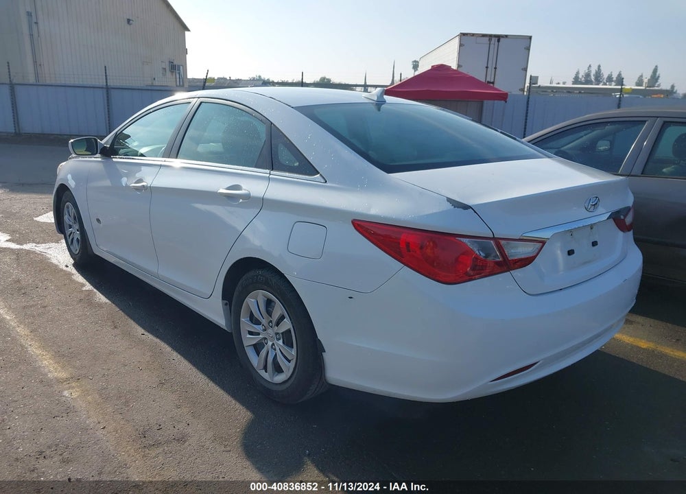 2011 HYUNDAI SONATA GLS VIN: 5NPEB4ACXBH279074