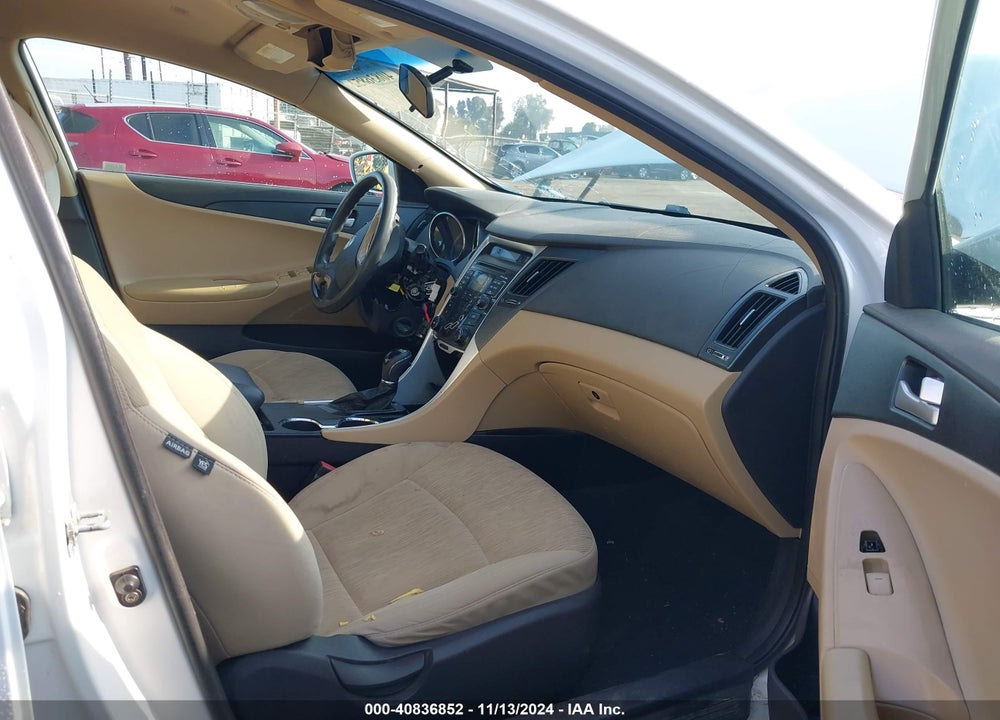 2011 HYUNDAI SONATA GLS VIN: 5NPEB4ACXBH279074