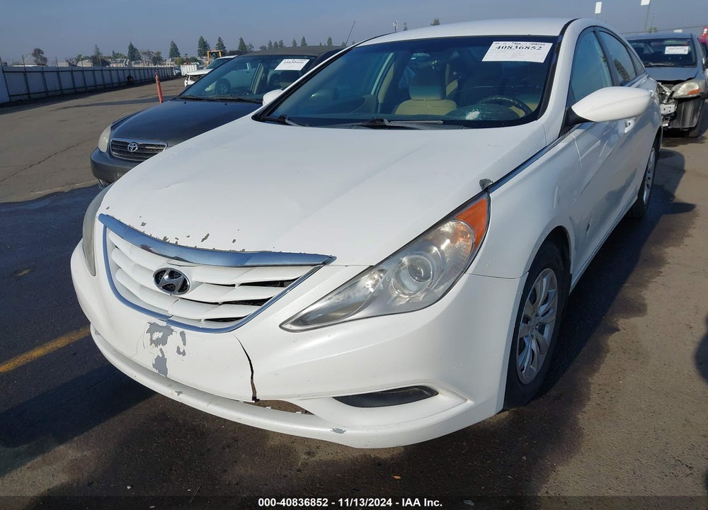2011 HYUNDAI SONATA GLS VIN: 5NPEB4ACXBH279074