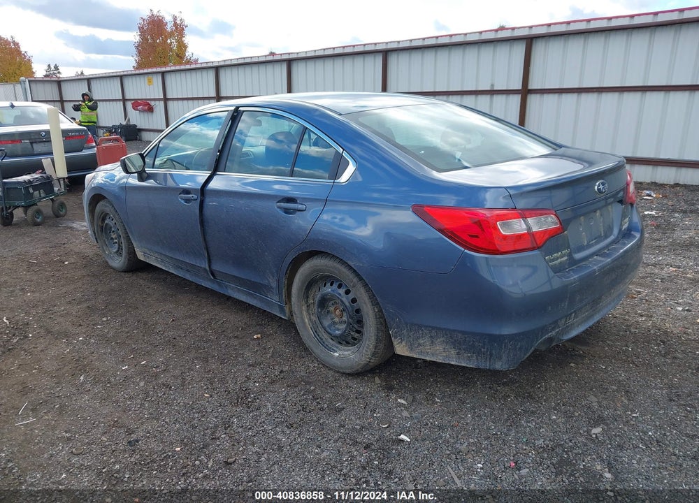 2016 SUBARU LEGACY 2.5I VIN: 4S3BNAA66G3028574