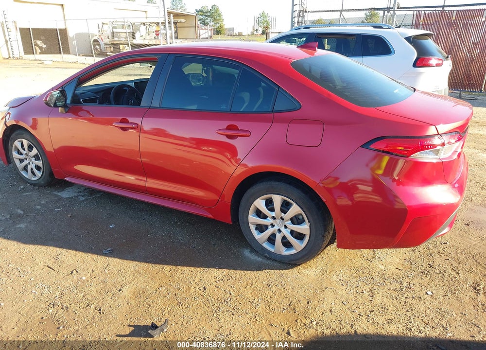 2020 TOYOTA COROLLA LE VIN: 5YFEPRAE2LP099401