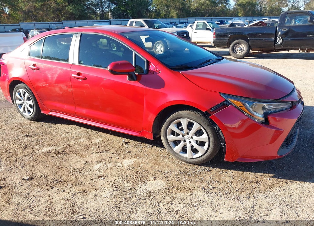 2020 TOYOTA COROLLA LE VIN: 5YFEPRAE2LP099401