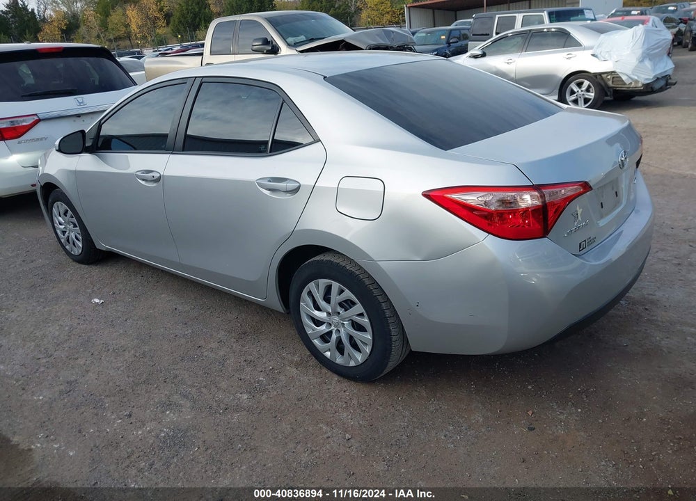 2019 TOYOTA COROLLA LE VIN: 5YFBURHE0KP876545