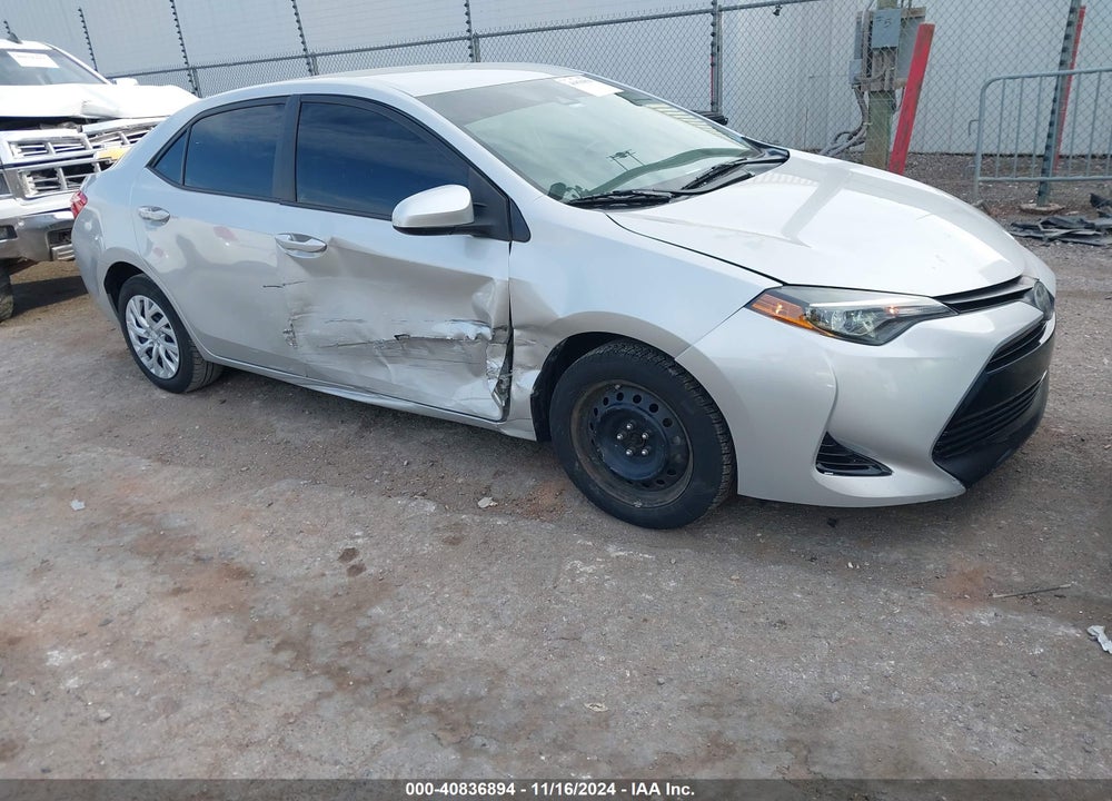 2019 TOYOTA COROLLA LE VIN: 5YFBURHE0KP876545