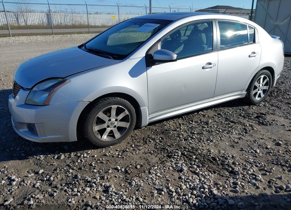 2012 NISSAN SENTRA 2.0 SR VIN: 3N1AB6AP1CL735805