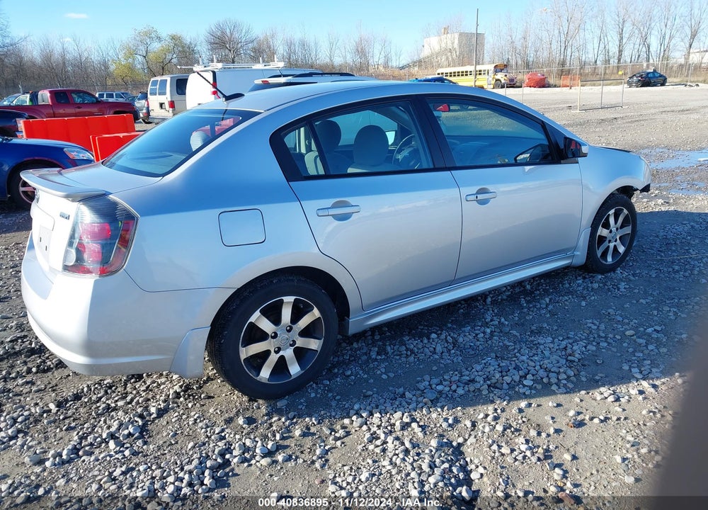 2012 NISSAN SENTRA 2.0 SR VIN: 3N1AB6AP1CL735805