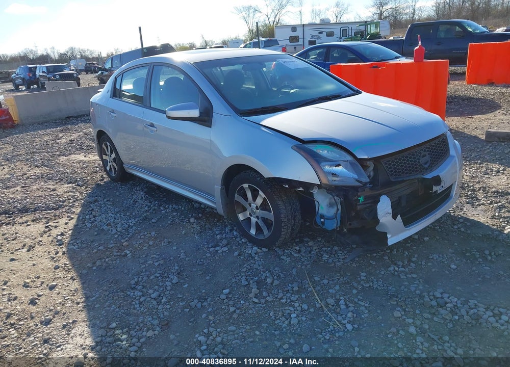 2012 NISSAN SENTRA 2.0 SR VIN: 3N1AB6AP1CL735805