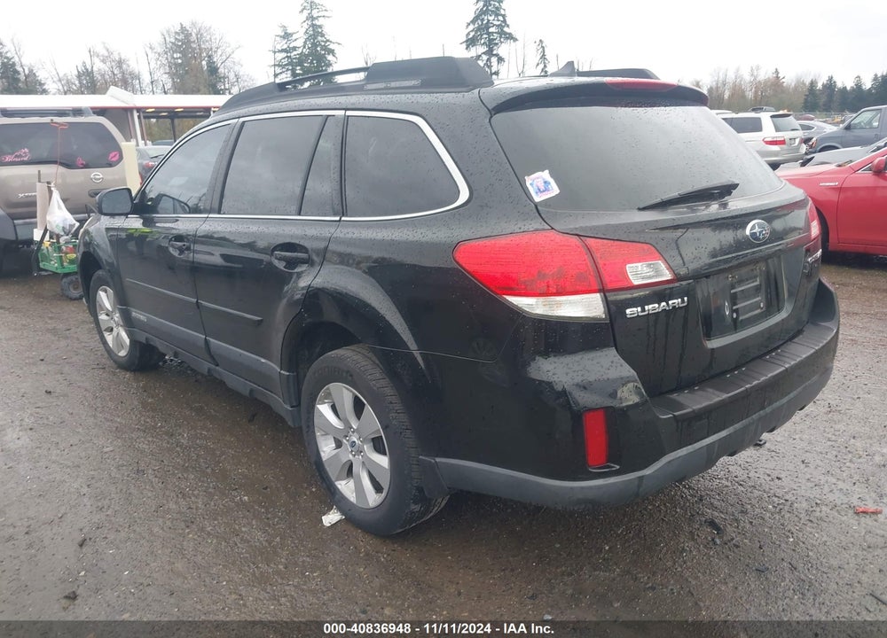 2012 SUBARU OUTBACK 2.5I LIMITED VIN: 4S4BRBKCXC3254492