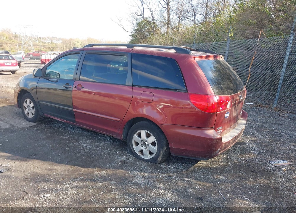 2006 TOYOTA SIENNA LE VIN: 5TDZA23C66S453440