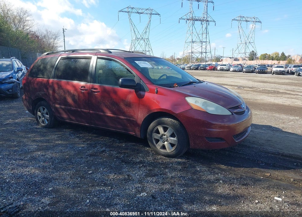 2006 TOYOTA SIENNA LE VIN: 5TDZA23C66S453440