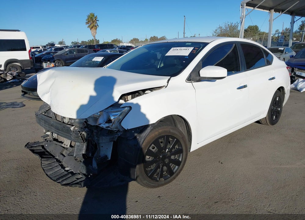 2015 NISSAN SENTRA S VIN: 3N1AB7AP8FY367927