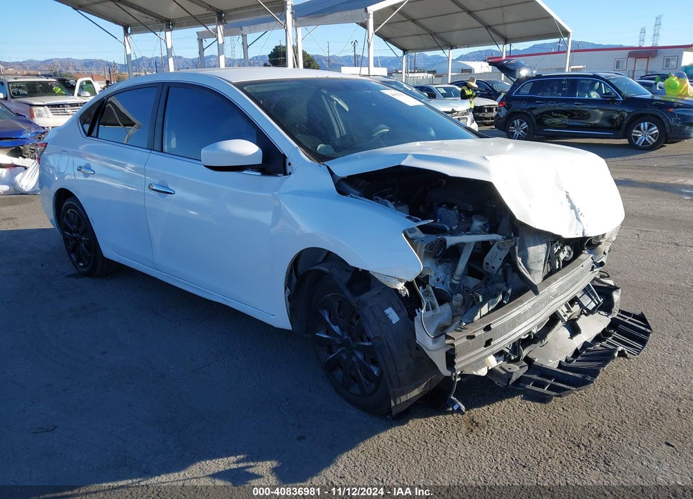 2015 NISSAN SENTRA S VIN: 3N1AB7AP8FY367927