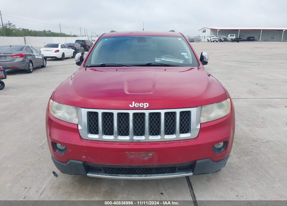 2011 JEEP GRAND CHEROKEE OVERLAND VIN: 1J4RS6GG9BC516991