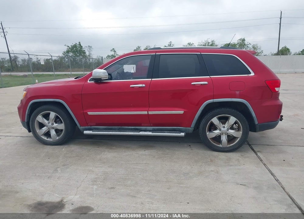 2011 JEEP GRAND CHEROKEE OVERLAND VIN: 1J4RS6GG9BC516991