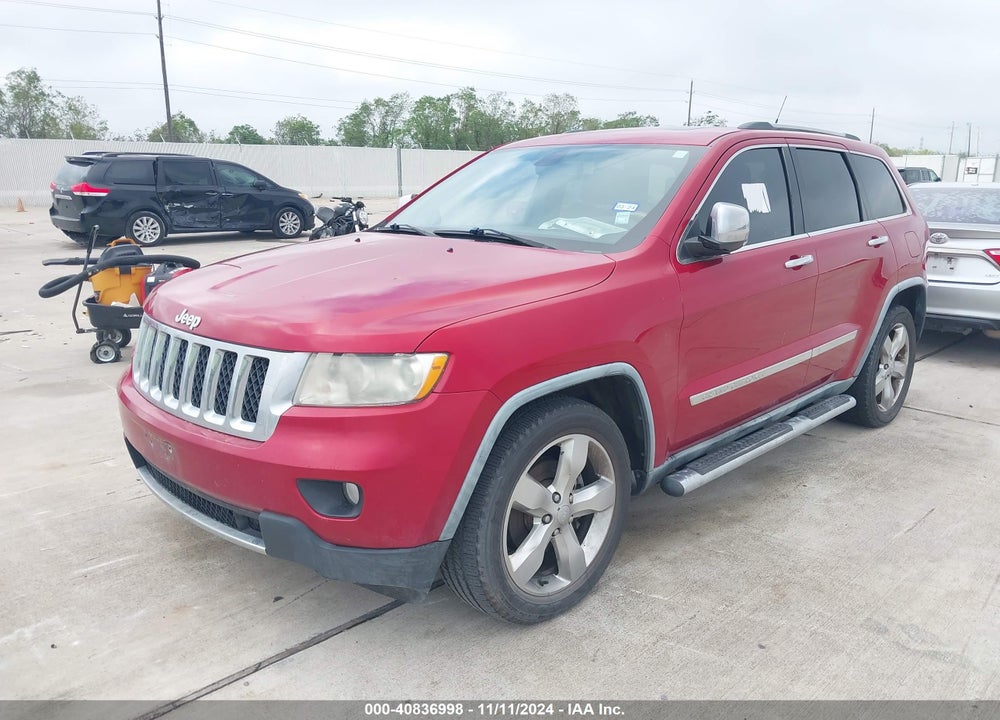 2011 JEEP GRAND CHEROKEE OVERLAND VIN: 1J4RS6GG9BC516991
