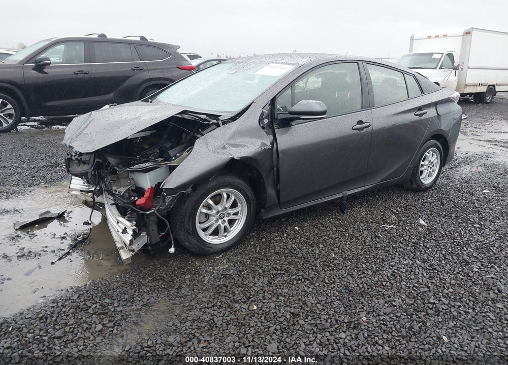 2018 TOYOTA PRIUS VIN: JTDKBRFU2J3603792