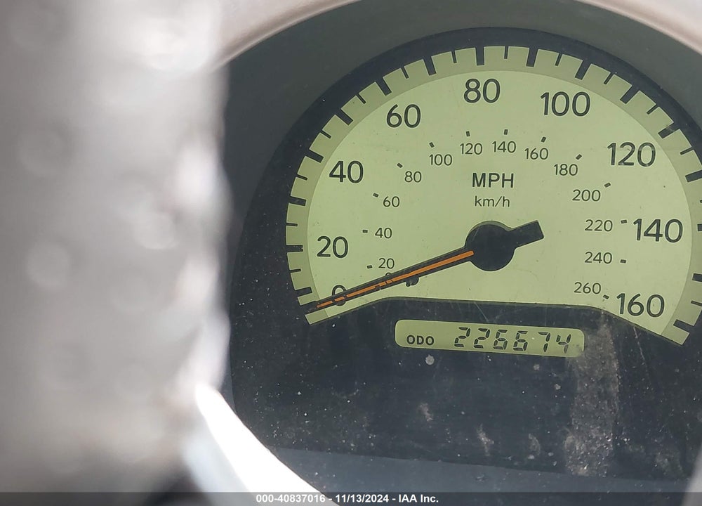 2000 LEXUS GS 300 VIN: JT8BD68S7Y0096855