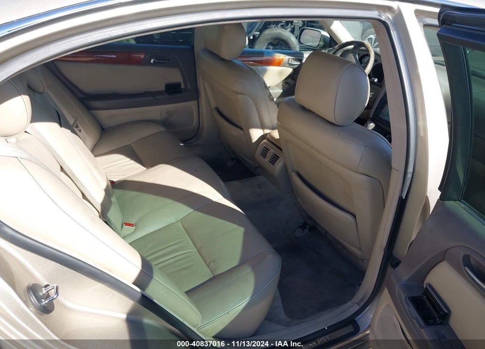 2000 LEXUS GS 300 VIN: JT8BD68S7Y0096855