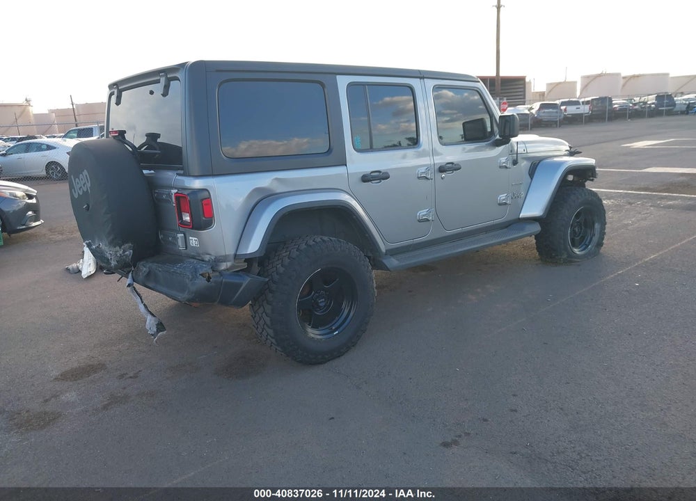 2020 JEEP WRANGLER UNLIMITED SAHARA 4X4 VIN: 1C4HJXEN2LW127850