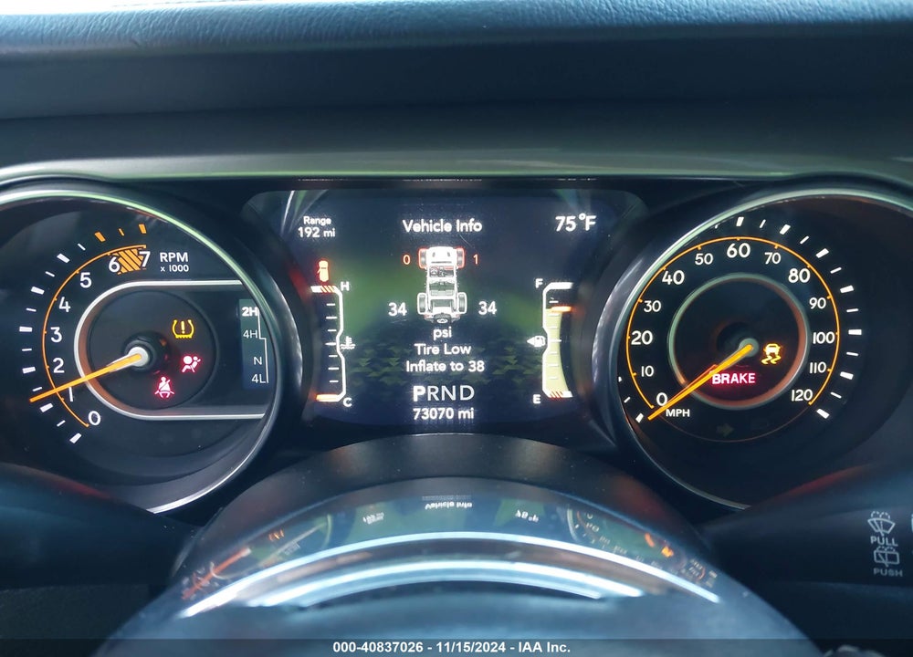 2020 JEEP WRANGLER UNLIMITED SAHARA 4X4 VIN: 1C4HJXEN2LW127850
