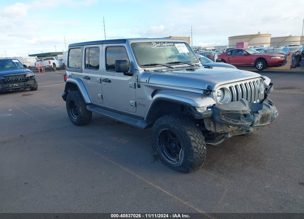 2020 JEEP WRANGLER UNLIMITED SAHARA 4X4 VIN: 1C4HJXEN2LW127850