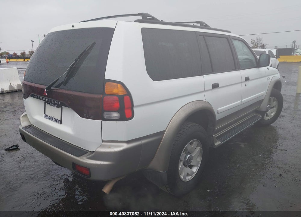 2000 MITSUBISHI MONTERO SPORT LS/XLS VIN: JA4LS31H9YP800113