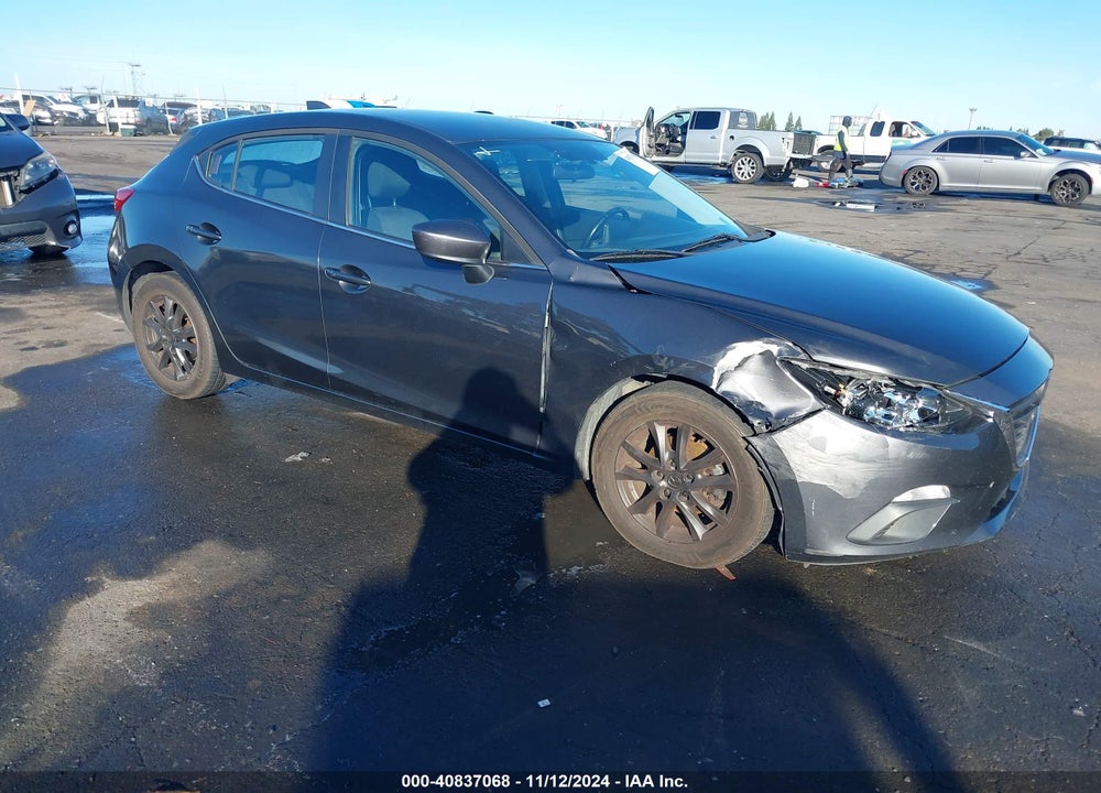 2014 MAZDA 3 I TOURING VIN: JM1BM1L76E1180193