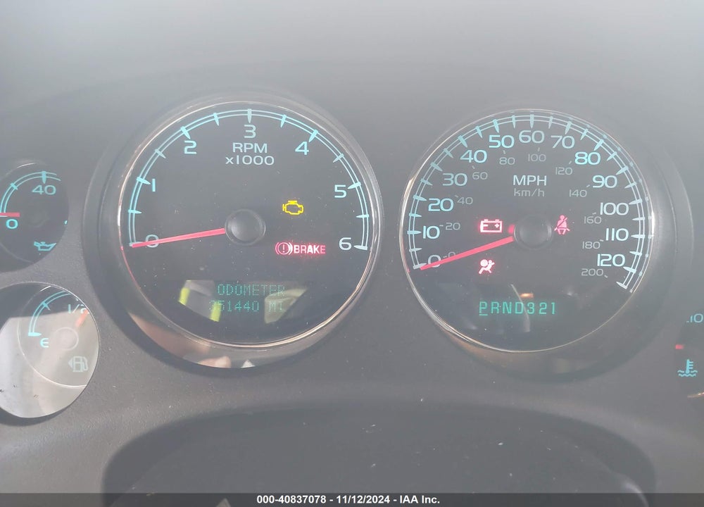 2007 CHEVROLET TAHOE LS/LT/LTZ VIN: 1GNFK13037J271247