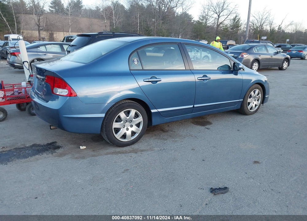 2011 HONDA CIVIC LX VIN: 19XFA1F51BE046205