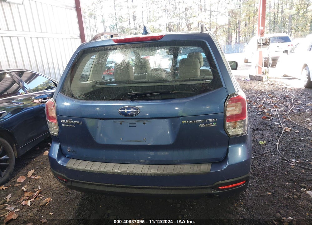 2017 SUBARU FORESTER 2.5I VIN: JF2SJABC2HH564959