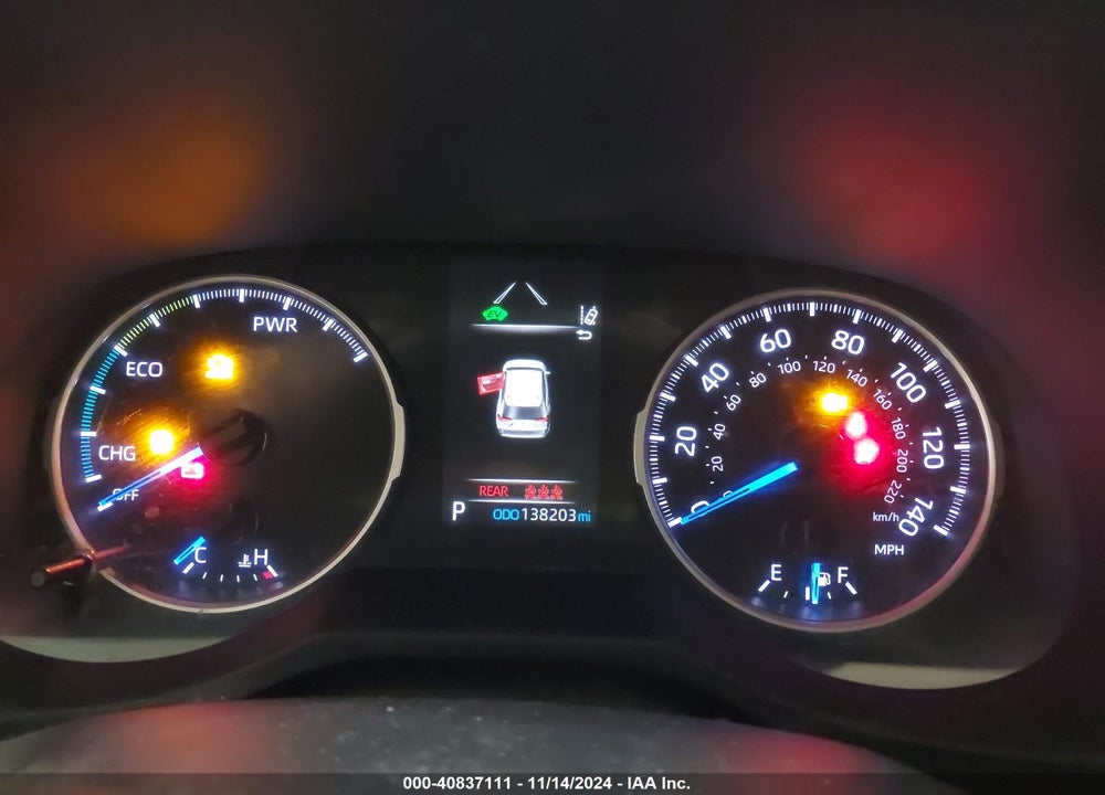 2019 TOYOTA RAV4 HYBRID LE VIN: 2T3LWRFV9KW023763