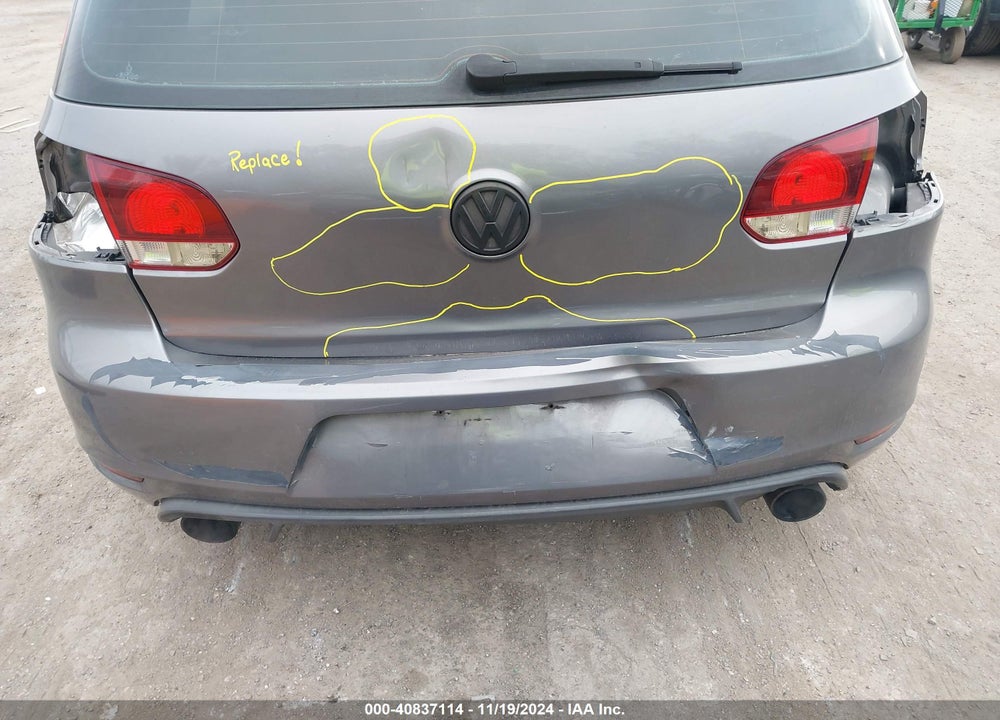2011 VOLKSWAGEN GTI 4-DOOR VIN: WVWHD7AJXBW233357